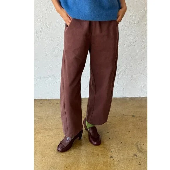 NWT Le Bon Shoppe Arc Pants in Chocolate, size L Large - Picture 1 of 9